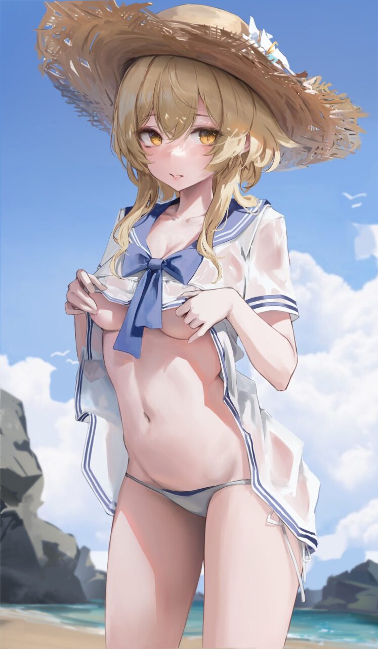 下乳のエロ画像みて幸せになろう！