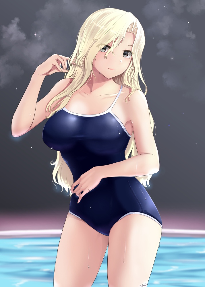 スク水のオナネタ画像を集めたよー！！