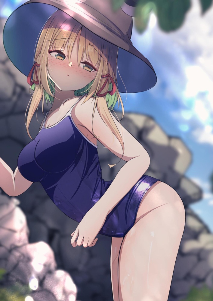 スク水のオナネタ画像を集めたよー！！