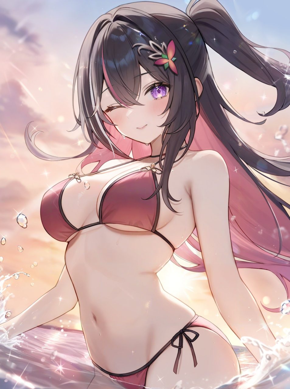 くびれのエッチな魅力が分かるエロ画像