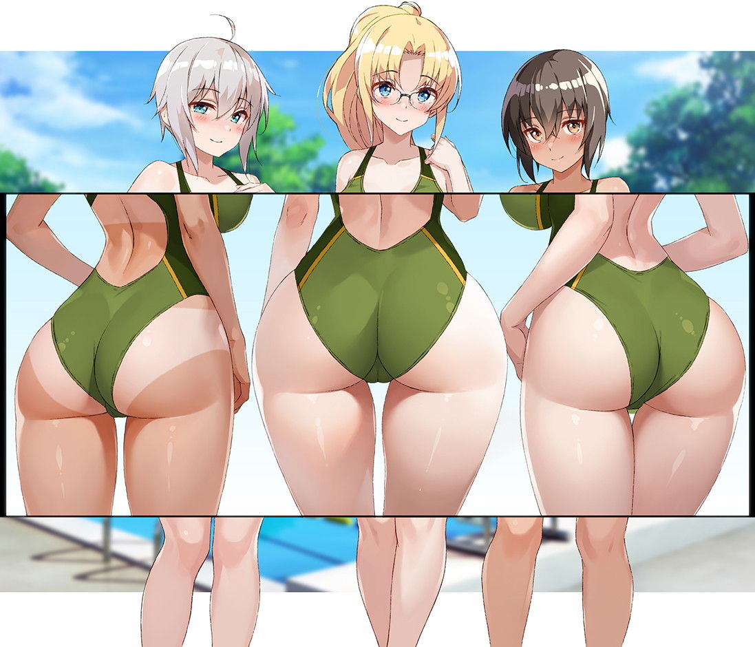 競泳水着についてのエロ画像