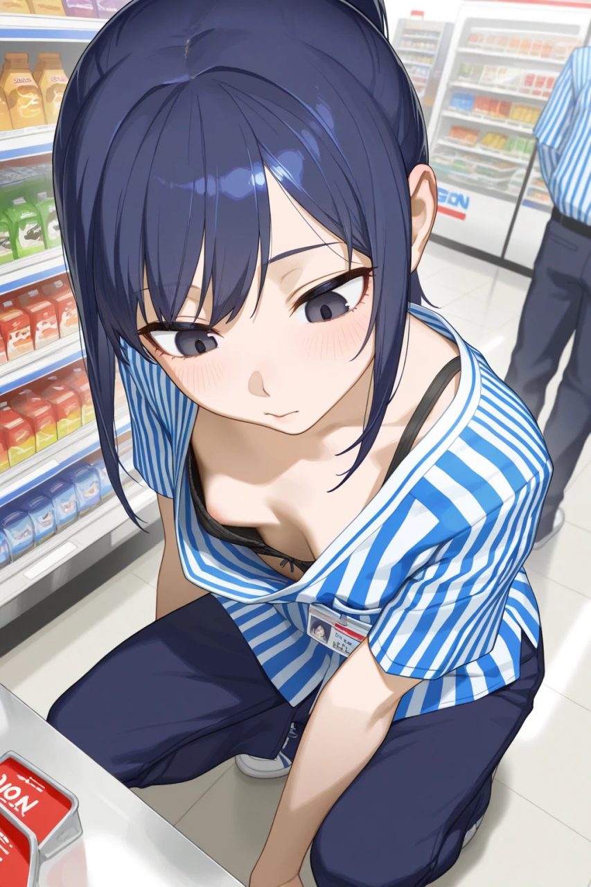 胸チラのエロすぎる画像ください！