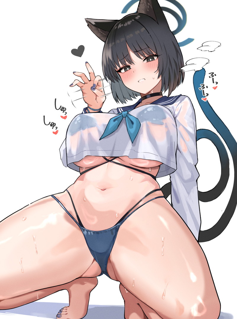 ブルーアーカイブのエロ画像でシコりたい奴集まれ!