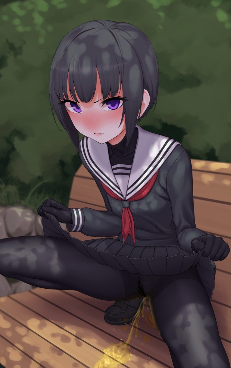おしっこのエロ画像フォルダを解放していく