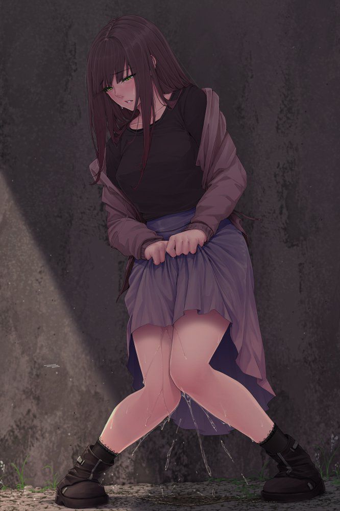 おしっこのエロ画像フォルダを解放していく