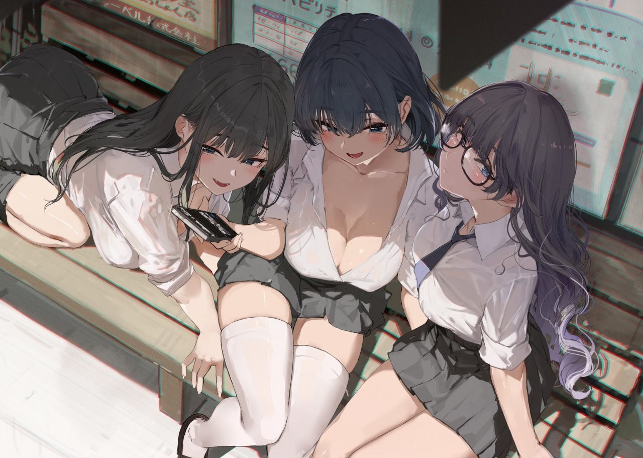 ハーレムの魅力についてエロ画像で検証