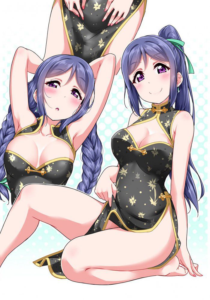 チャイナ服の二次エロ画像で！