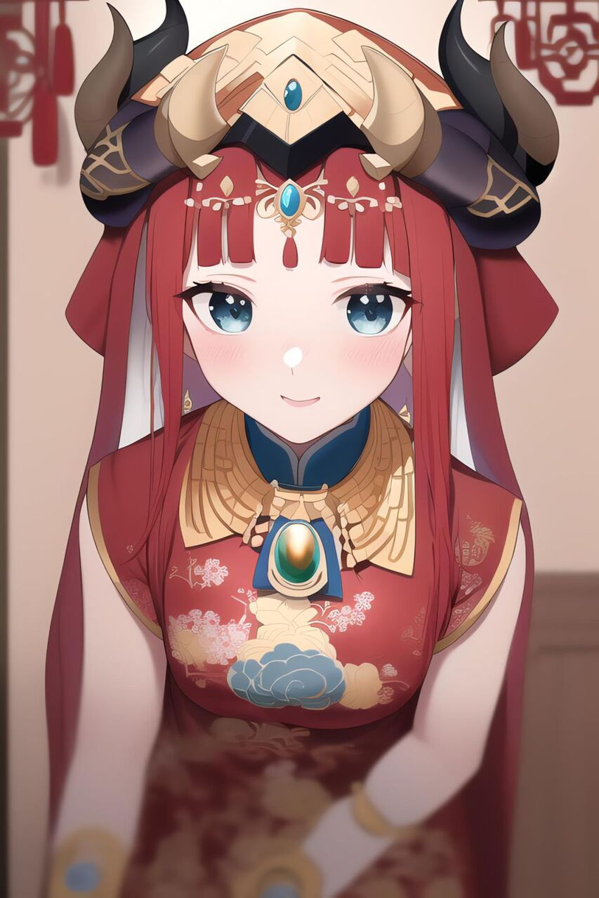 チャイナ服の二次エロ画像で！