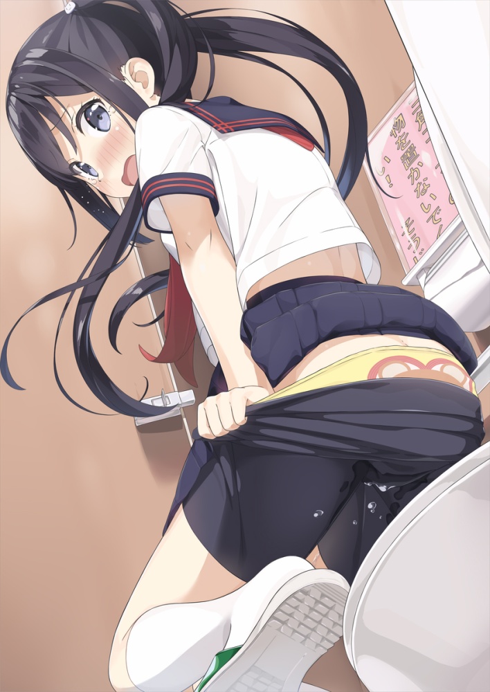 トイレのエッチな魅力が分かるエロ画像