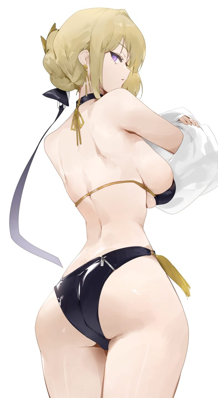 背中の二次エロ画像で抜きたい！
