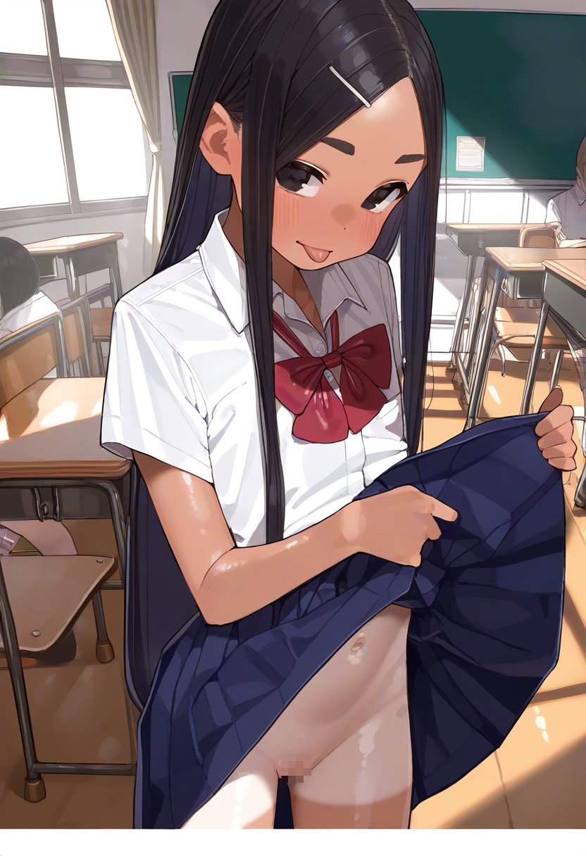 たくし上げのエロ可愛い画像貼っていくぜ！