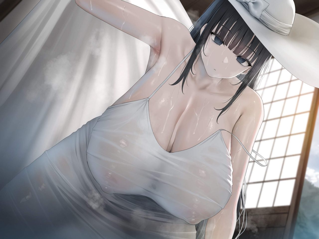 濡れ透けのエロ画像みて幸せになろう！