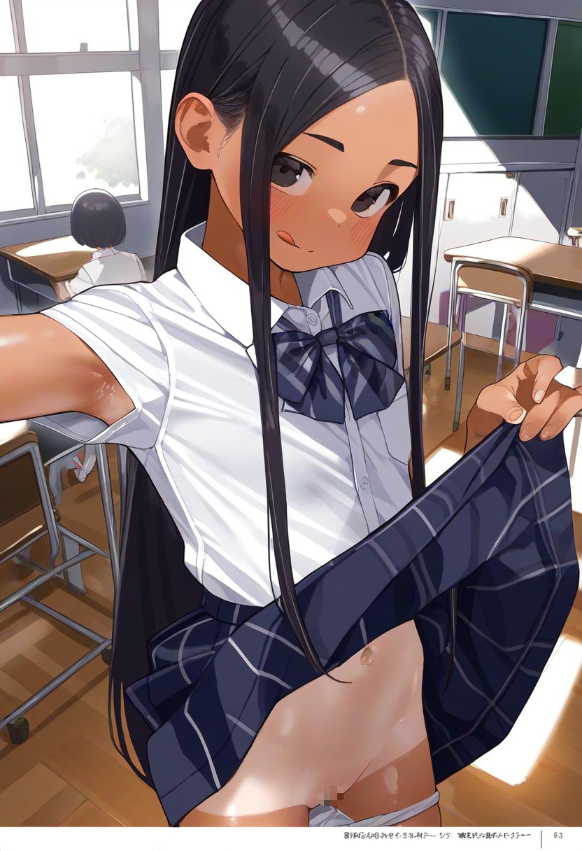 たくし上げのエロ可愛い画像貼っていくぜ！