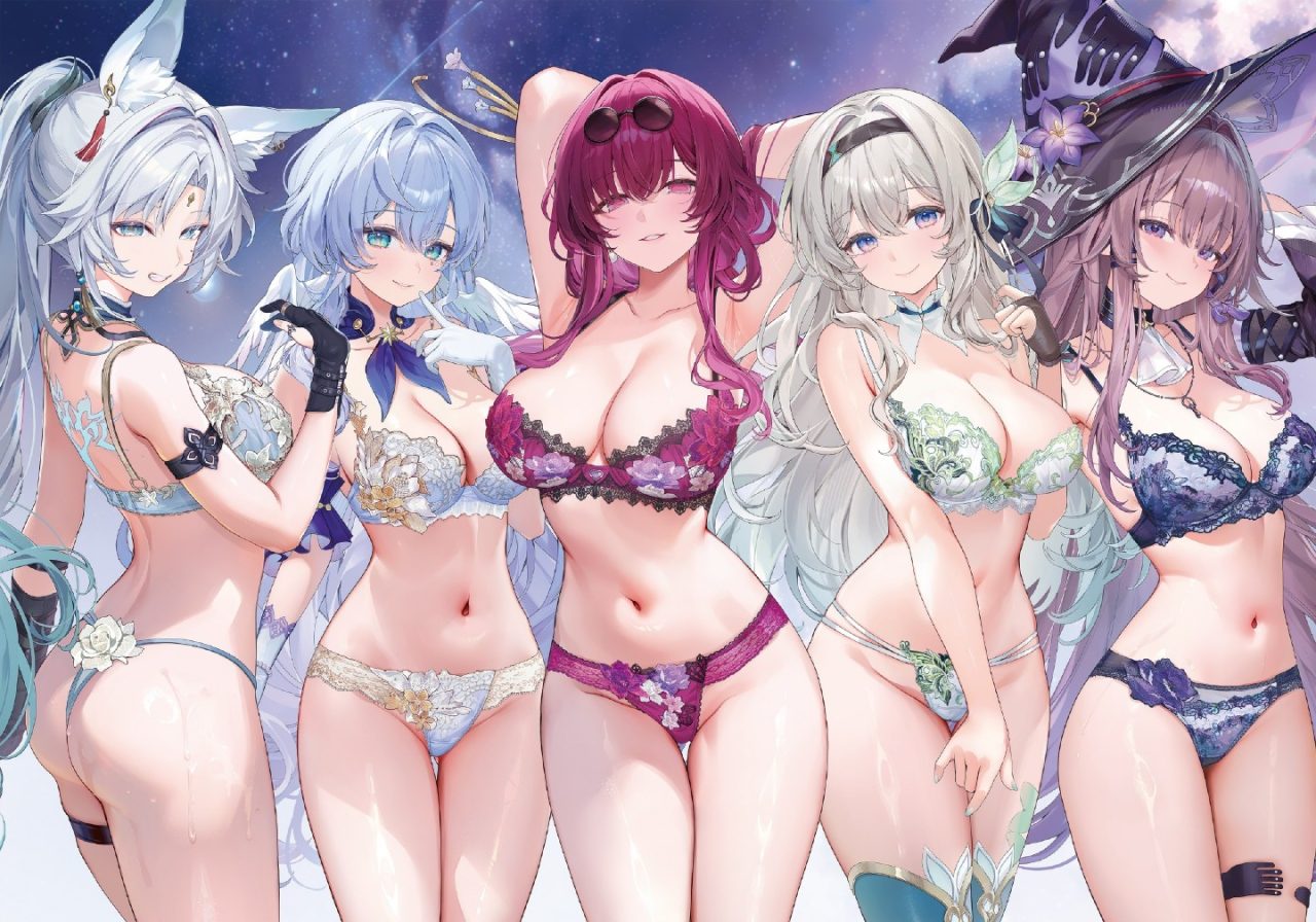 ハーレムの魅力についてエロ画像で検証