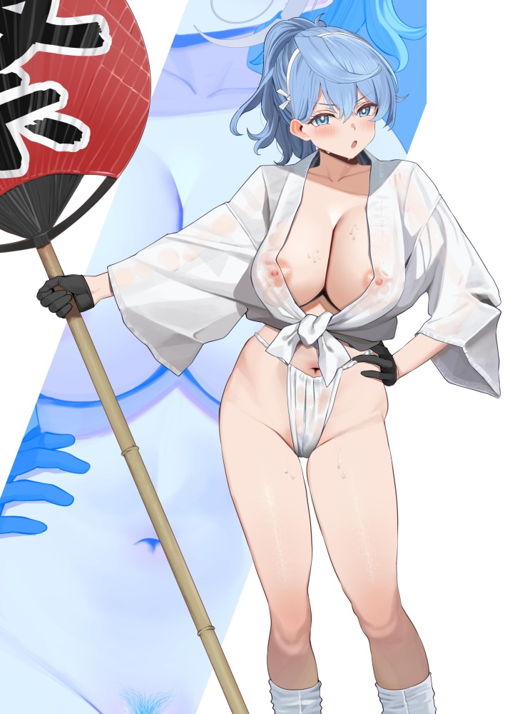 ブルーアーカイブの二次エロ画像で抜きたい！