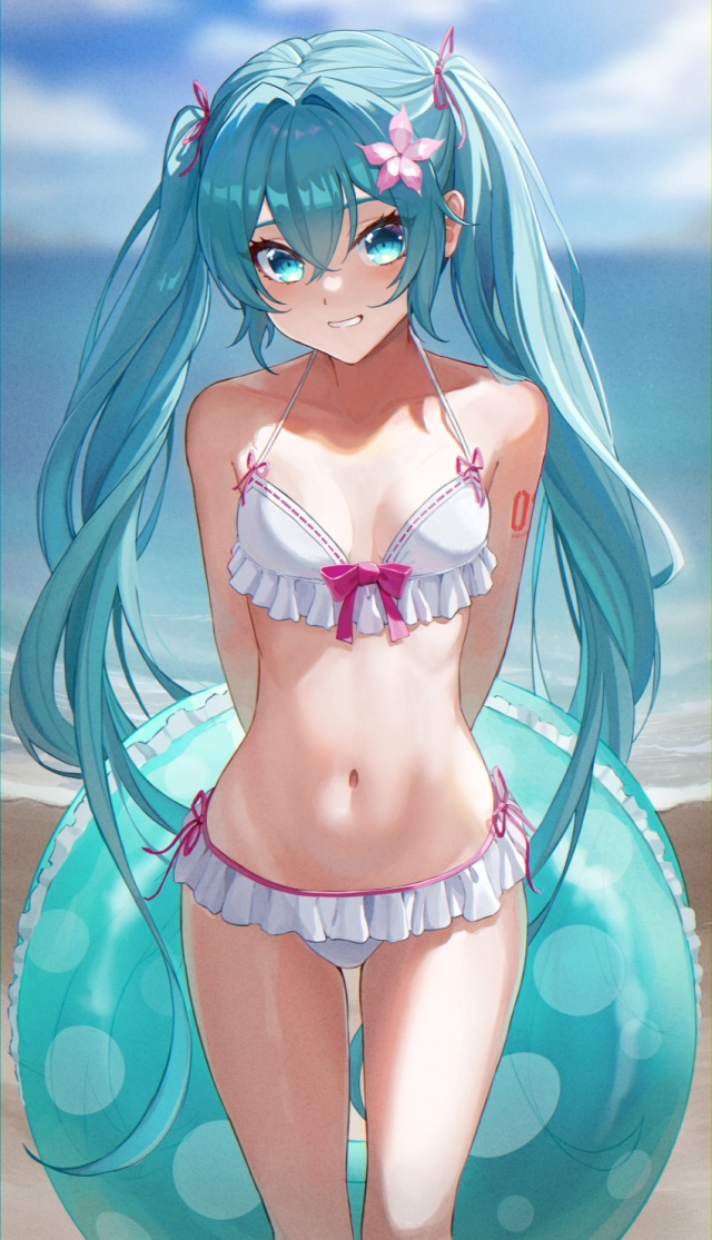 ボーカロイドの二次フェチ画像。