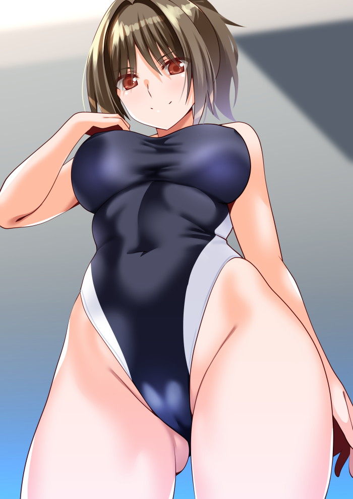 競泳水着で一発ヌキたい