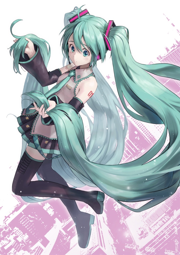 ボーカロイドの二次フェチ画像。