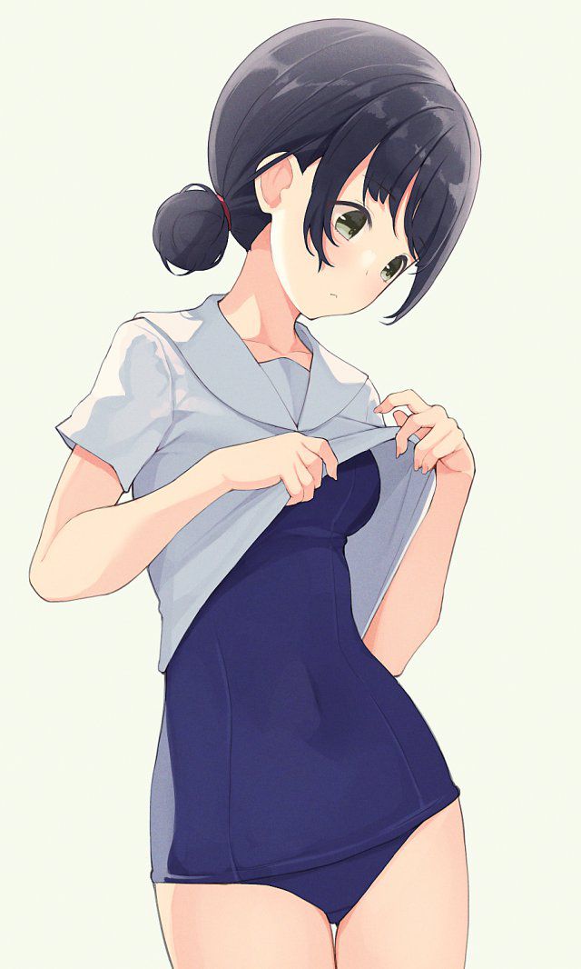 スク水の二次エロ画像を愛でる。