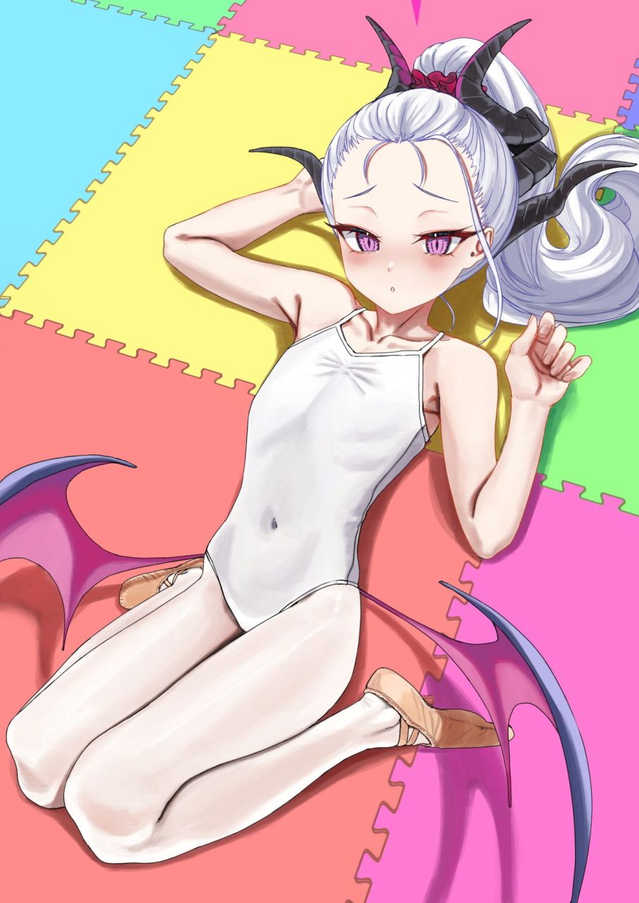 レオタードの二次エロ画像を愛でる。