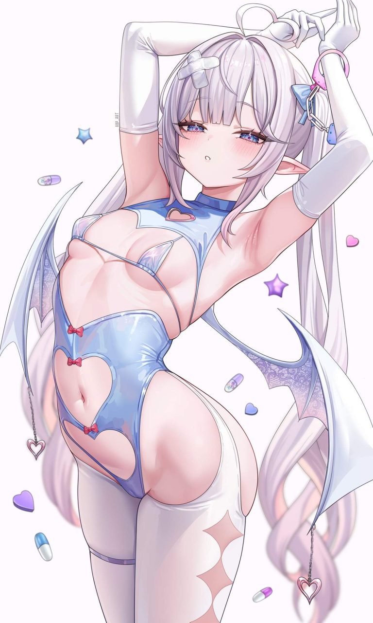 レオタードの二次エロ画像を愛でる。