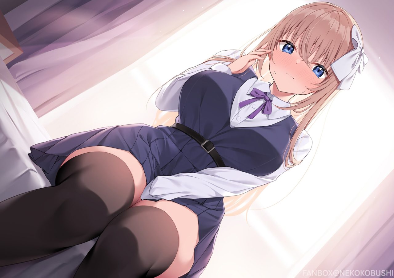 ニーソのエロすぎる画像