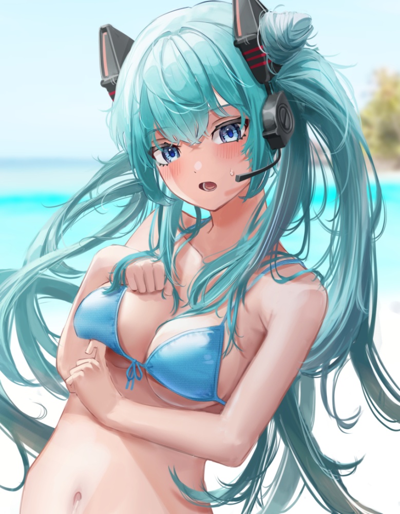 ボーカロイドの二次フェチ画像。