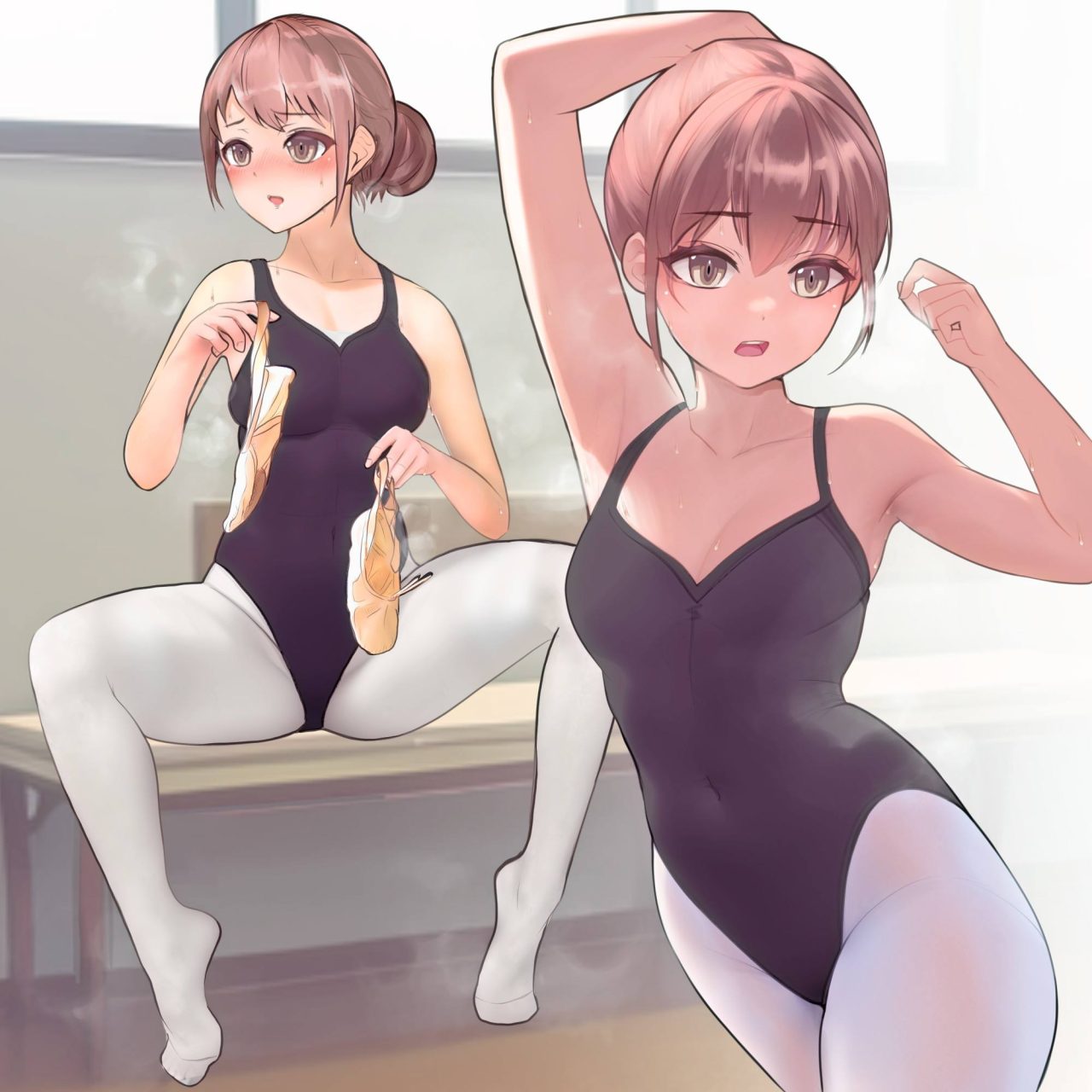 レオタードのエロ画像