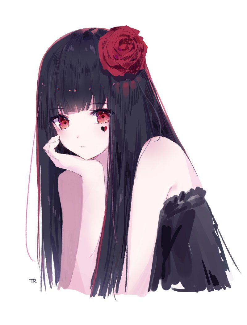 黒髪の二次画像がヌけすぎてこまる件について