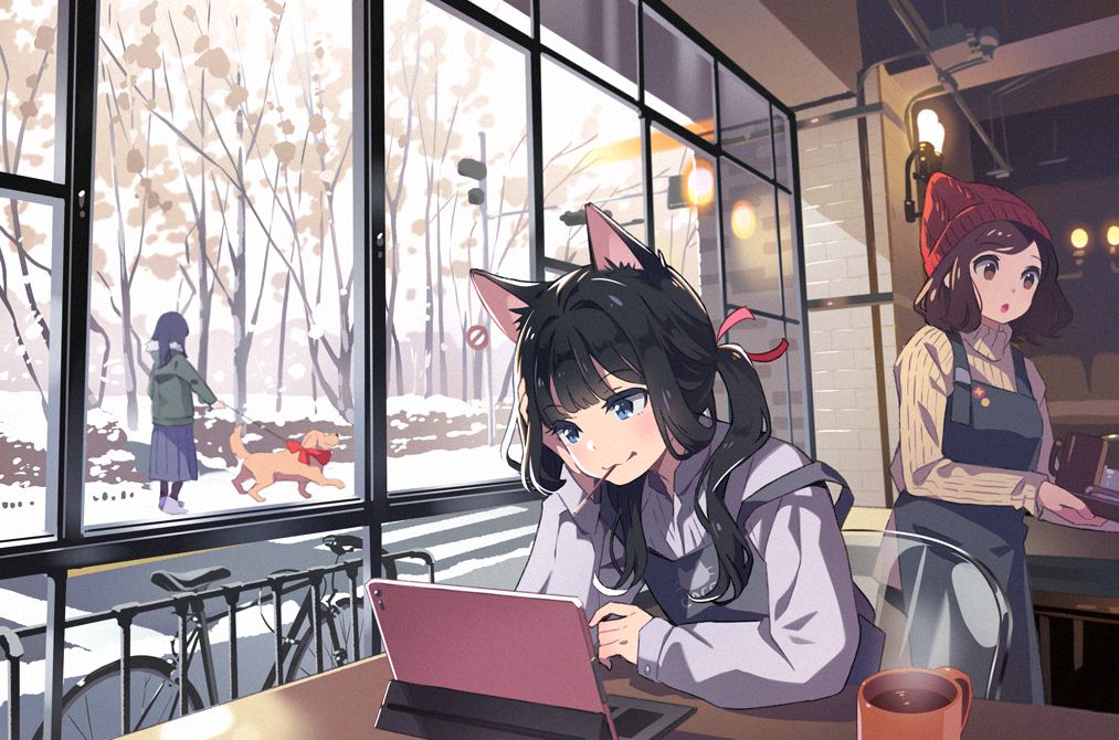 黒髪の二次画像がヌけすぎてこまる件について