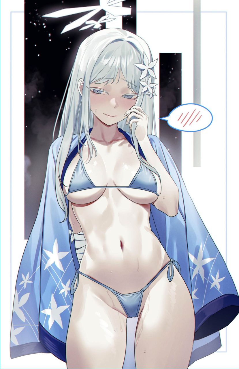 ブルーアーカイブの二次エロ画像で！