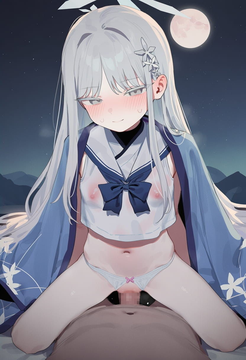 ブルーアーカイブの二次エロ画像で！