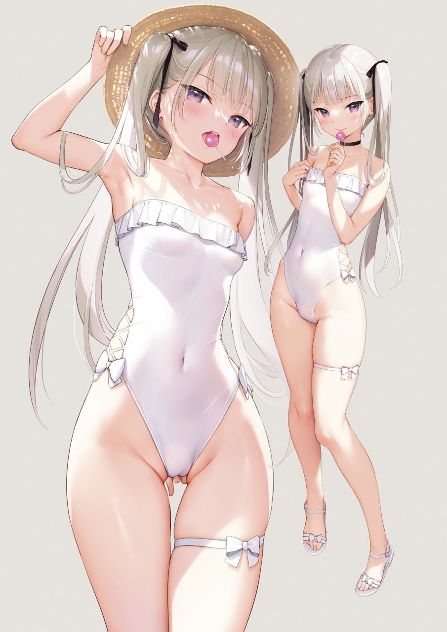 水着のエッチな魅力が分かるエロ画像