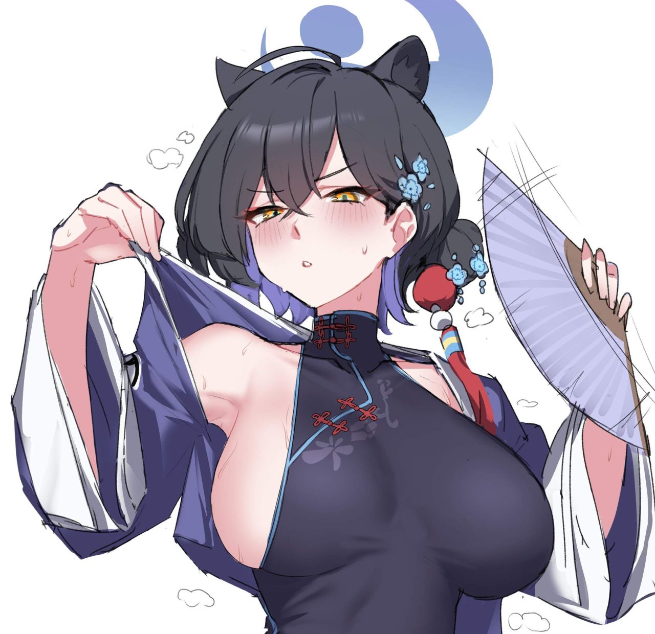 ブルーアーカイブの二次エロ画像を愛でる。