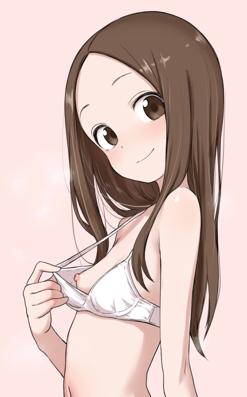 胸チラのエロ画像なんです！