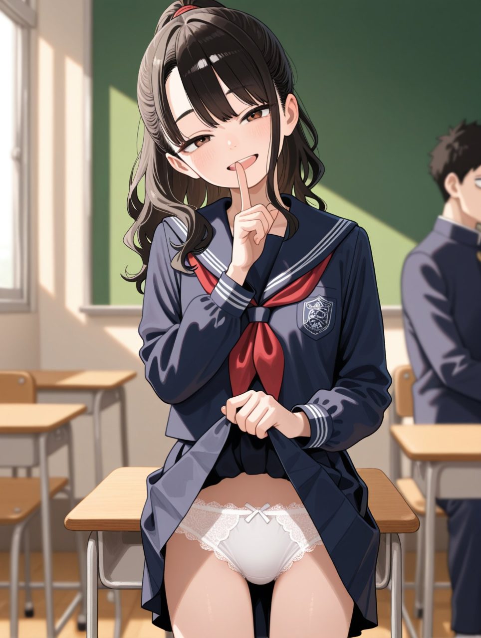 たくし上げのエロ画像を見て幸せになろう！