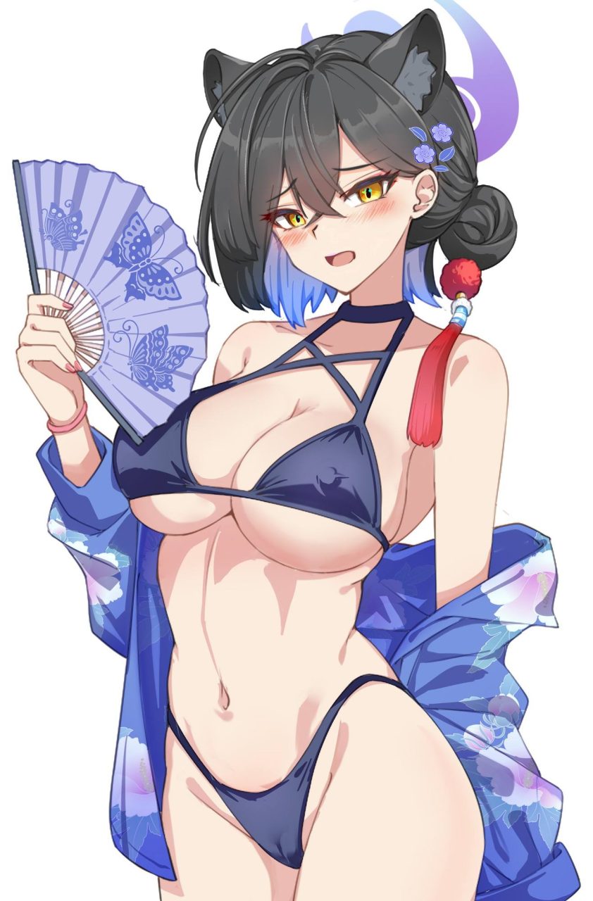 ブルーアーカイブの二次エロ画像を愛でる。