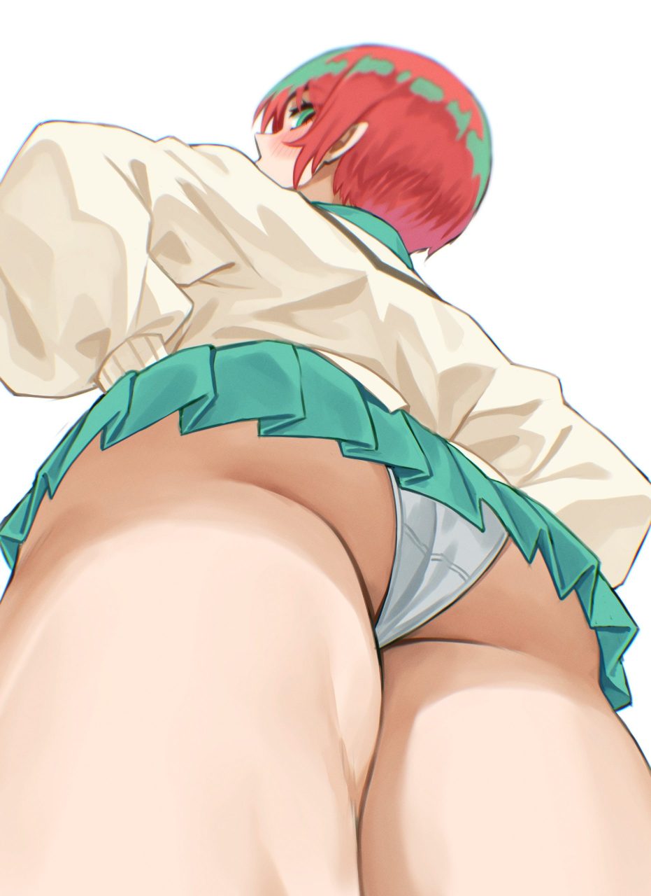 ローアングルの二次エロ画像まとめ