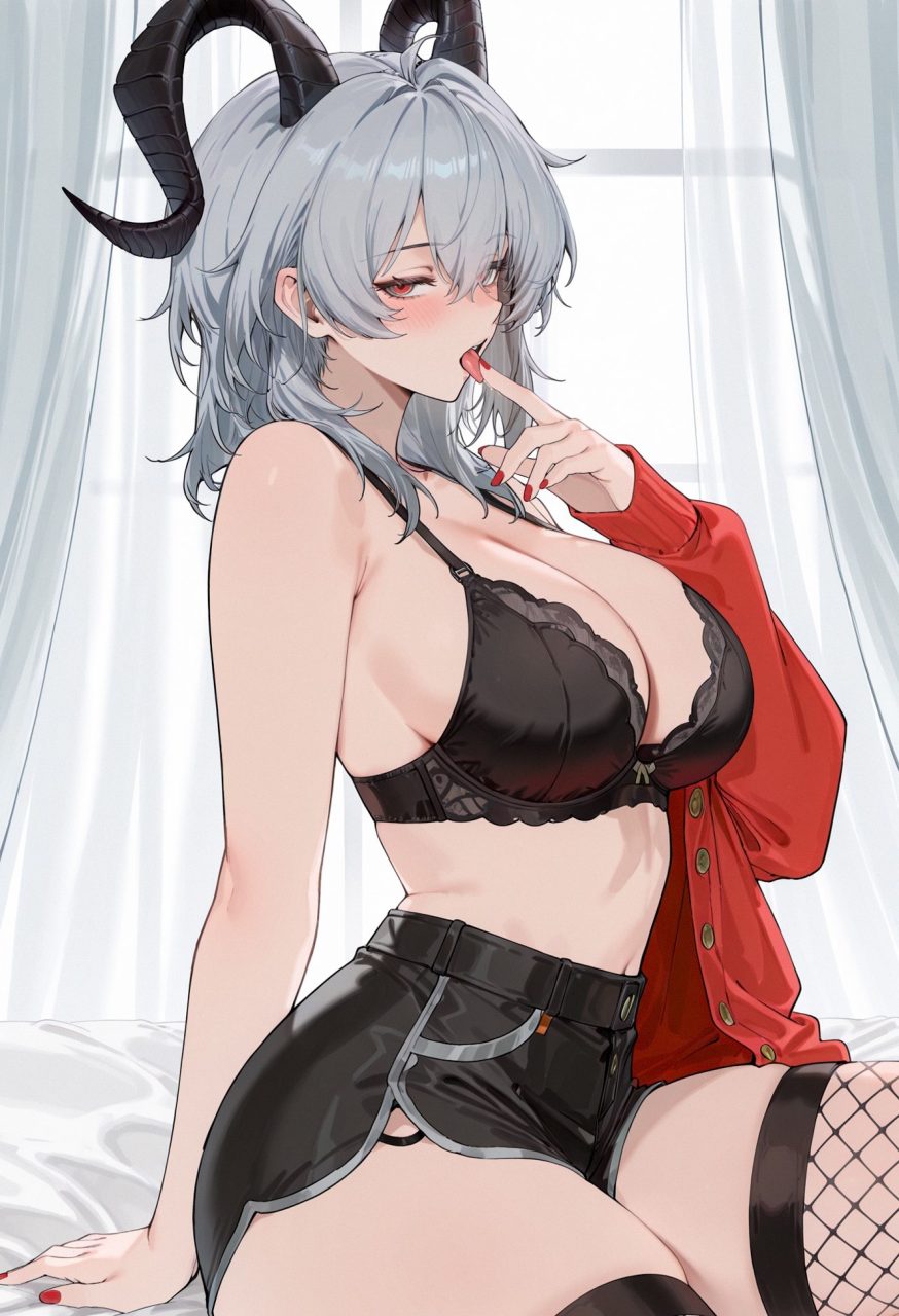 舌のエッチな魅力が分かるエロ画像