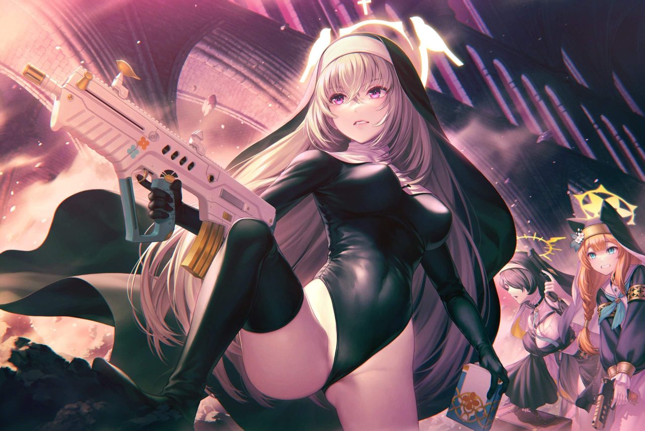 ブルーアーカイブのエロい画像