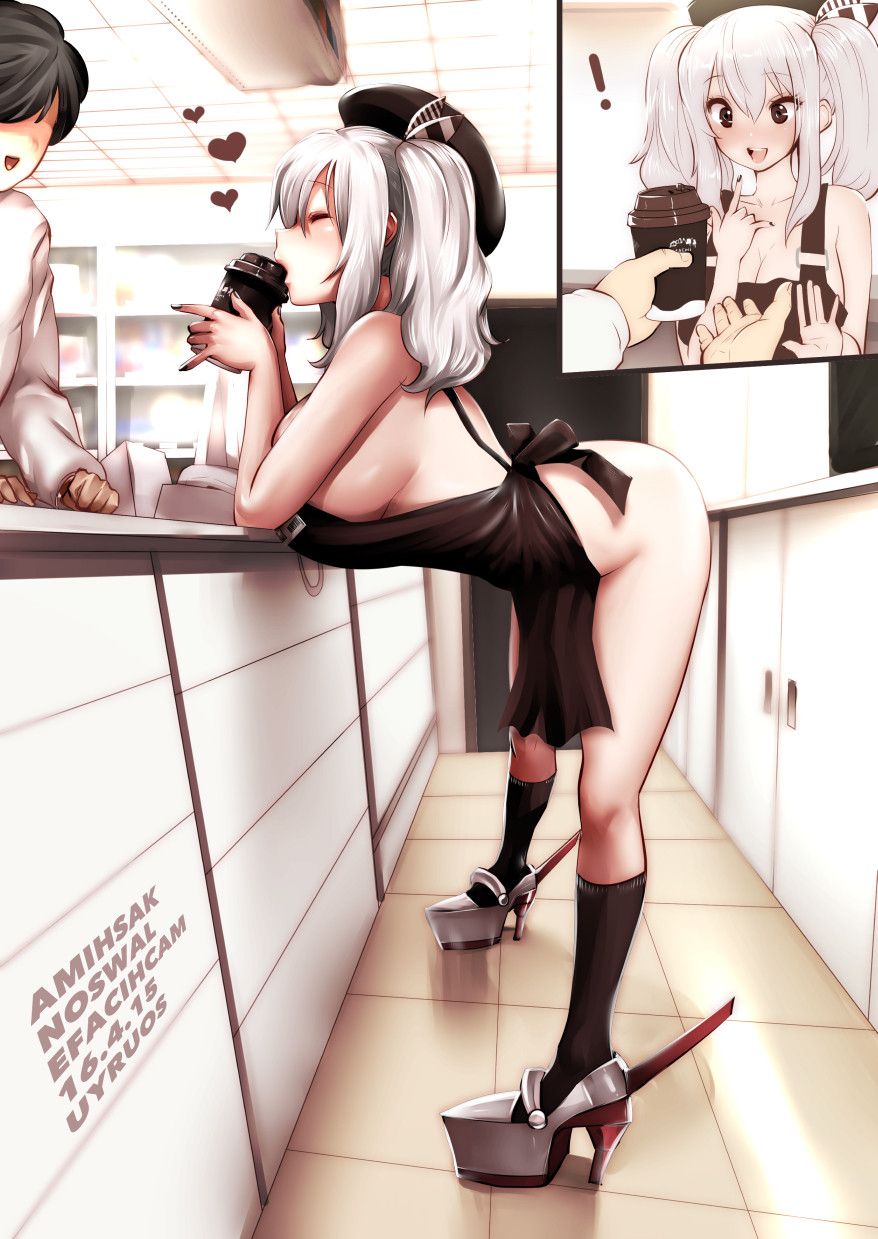 裸エプロンのエロい画像