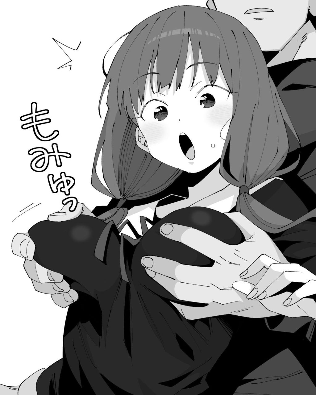 おっぱいの可愛い二次元画像。