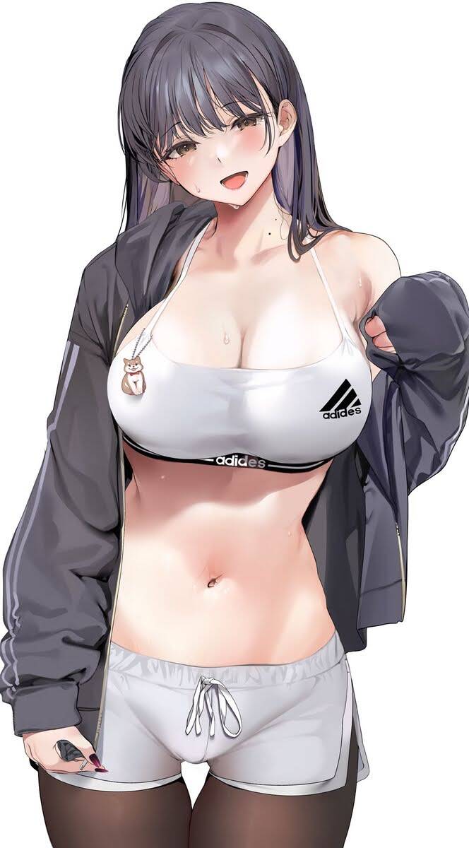 おっぱいの可愛い二次元画像。