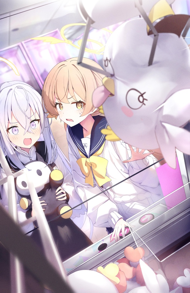 銀髪の二次フェチ画像。