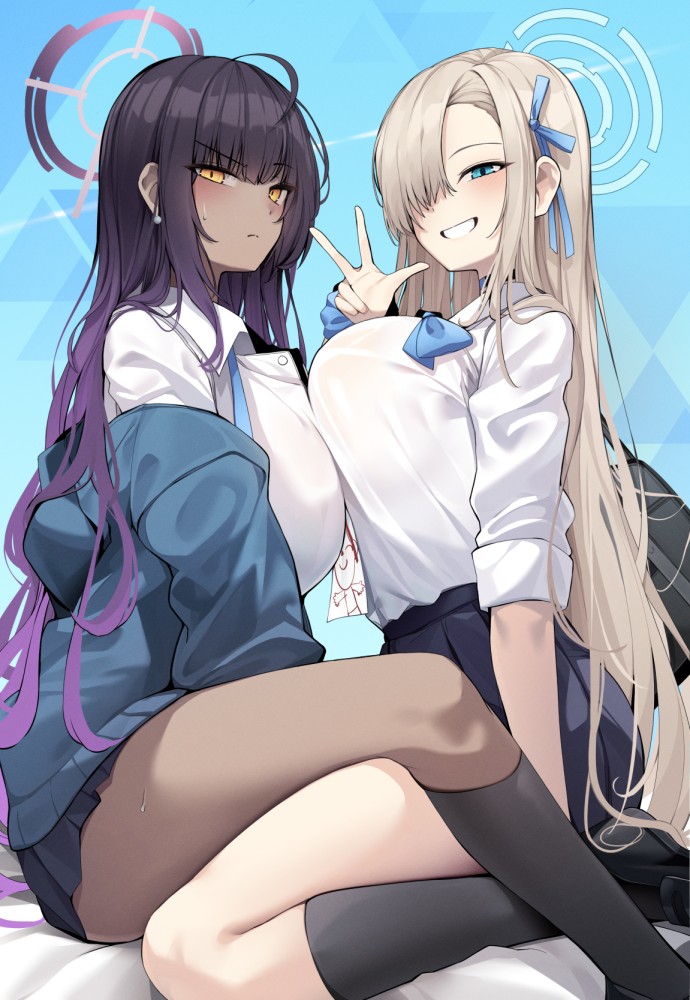 日焼け・褐色の可愛い二次元画像。