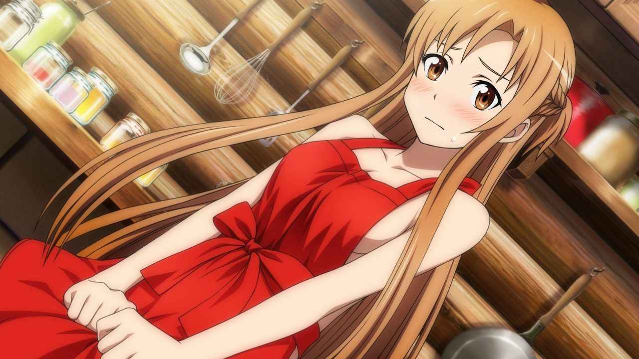 裸エプロンのエロい画像