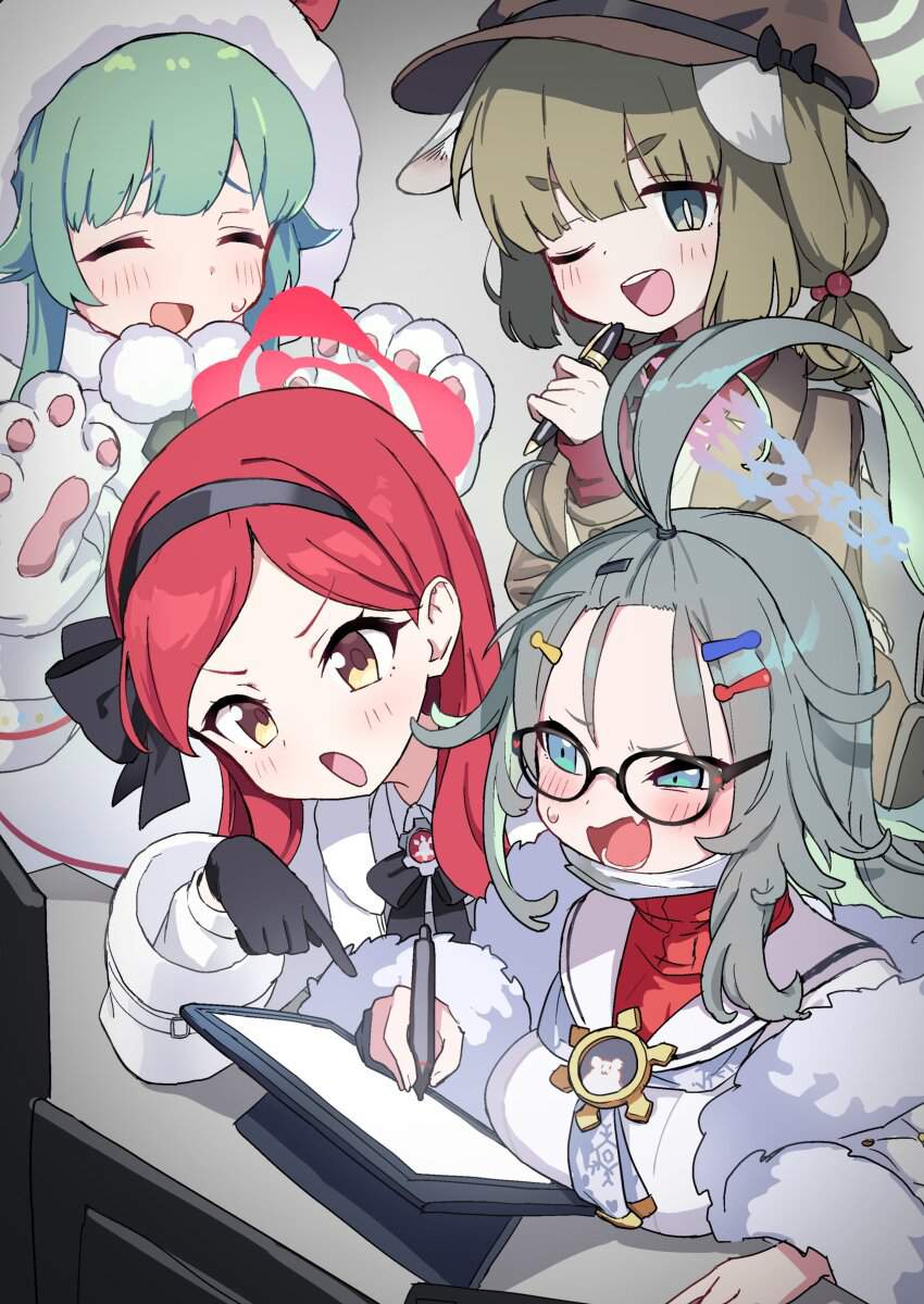 ブルーアーカイブのエロい画像