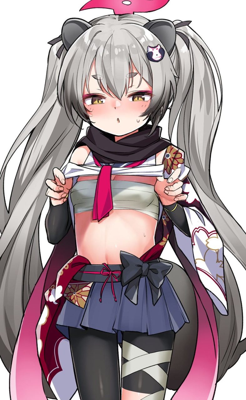 ブルーアーカイブの可愛い二次元画像。