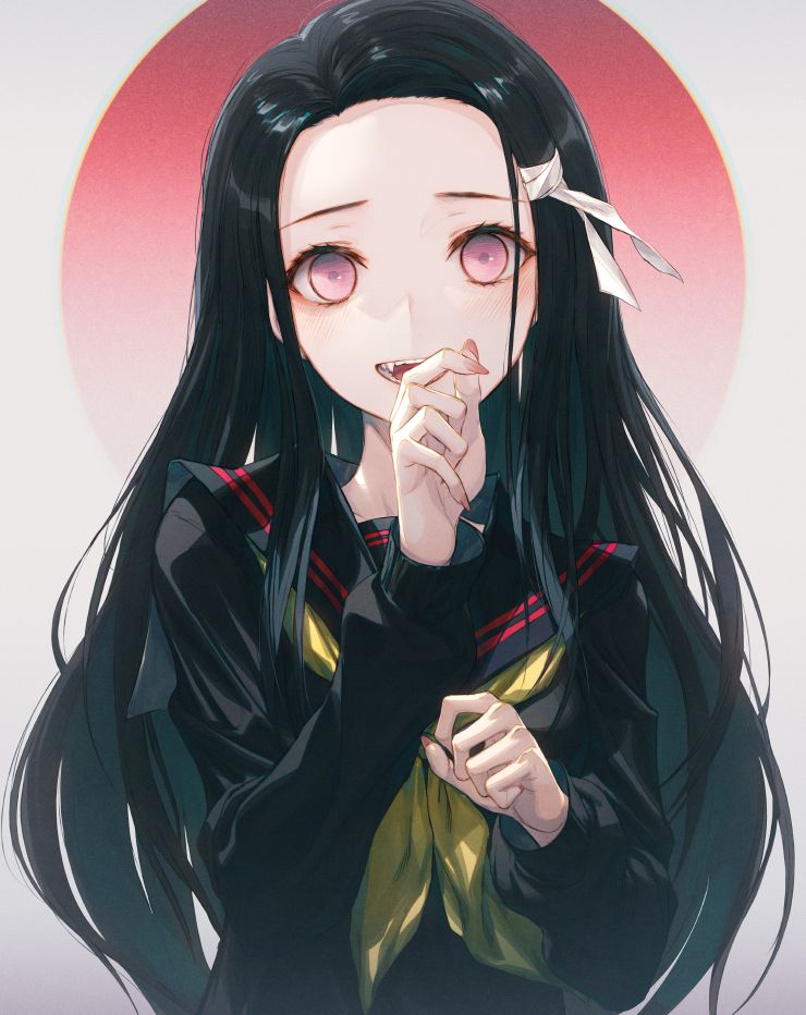 黒髪のドエロい画像