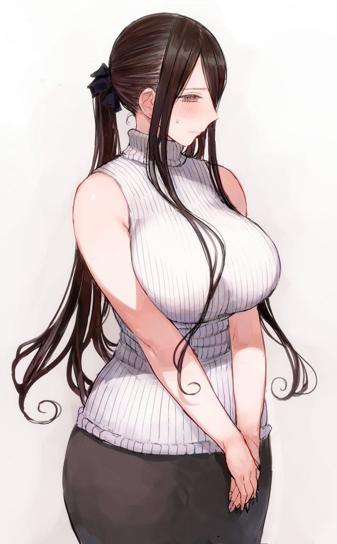 黒髪のドエロい画像